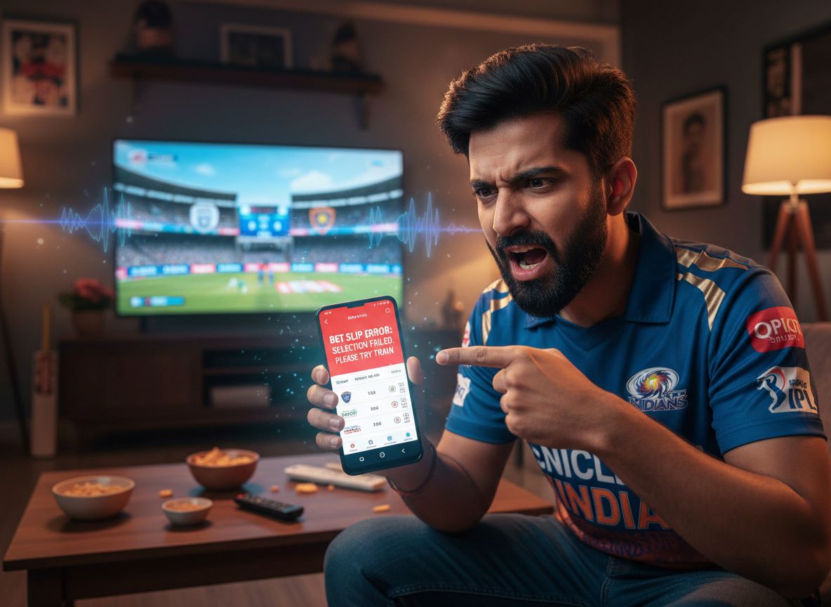 Fixing bet slip errors on Indian sportsbook mobile apps